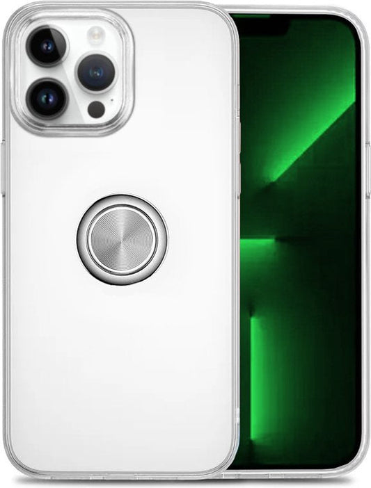 Armordrop transparant hoesje met ring voor iPhone 13 Pro