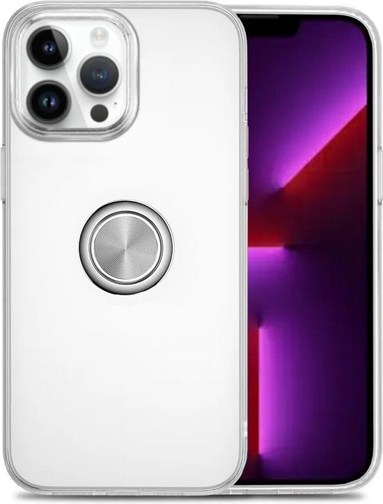 Armordrop hoesje met ring geschikt voor iPhone 13 Pro Max