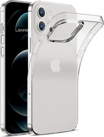 Lennexo transparant siliconen hoesje voor iPhone 11