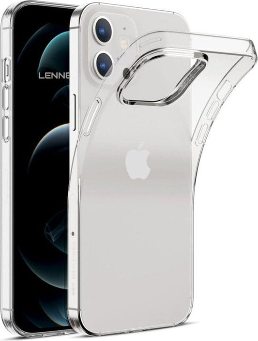 Lennexo transparant siliconen hoesje voor iPhone 11