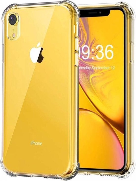 Lennexo Anti-Shock siliconen hoesje voor iPhone XR