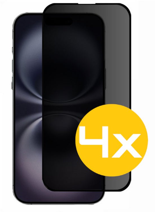 Lennexo privacy screenprotector voor iPhone 16