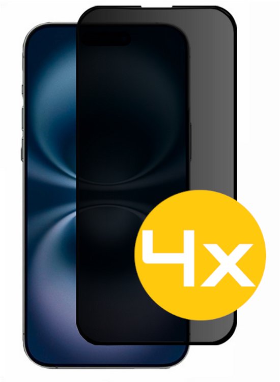 Lennexo privacy screenprotector voor iPhone 16 Plus