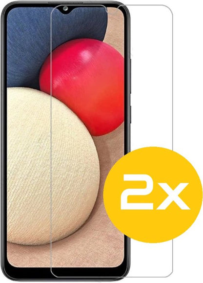 Tempered Glass Screenprotector Geschikt Voor Samsung Galaxy A02S