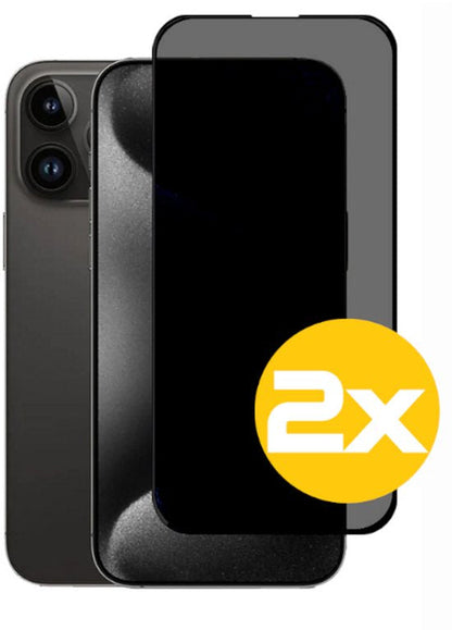 Lennexo Privacy screenprotector iPhone 15 Pro