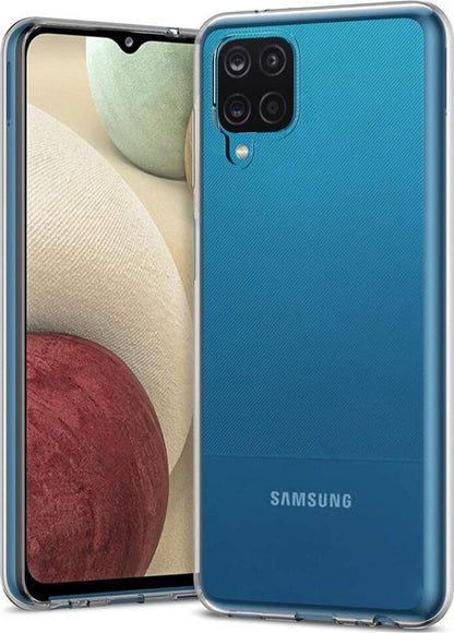 Lennexo hoesje en screenprotector voor Samsung Galaxy A12