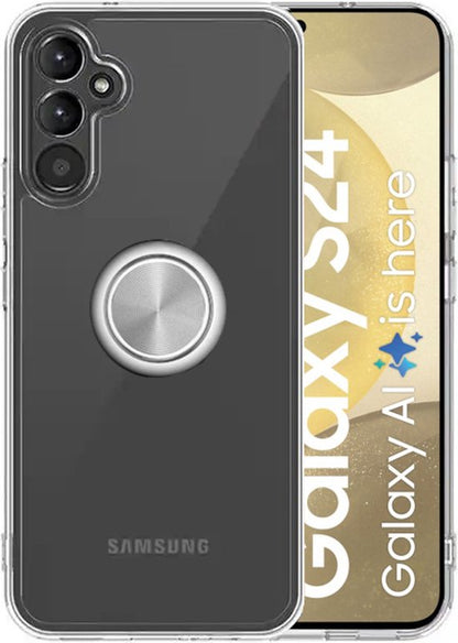 Armordrop telefoonhoesje met ring voor Samsung Galaxy S24