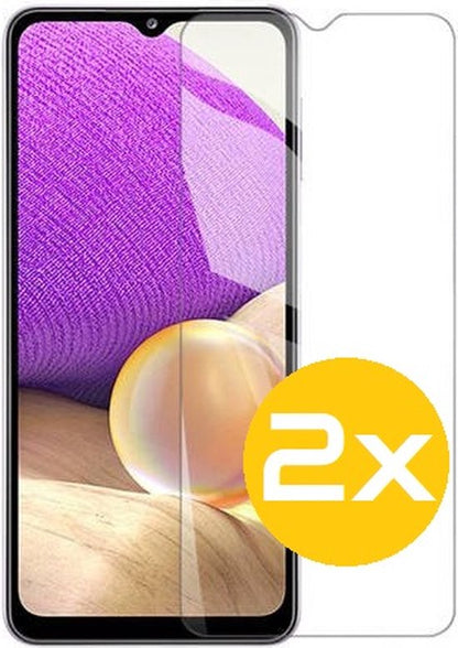Lennexo Tempered Glass Screenprotector voor Samsung Galaxy A03s