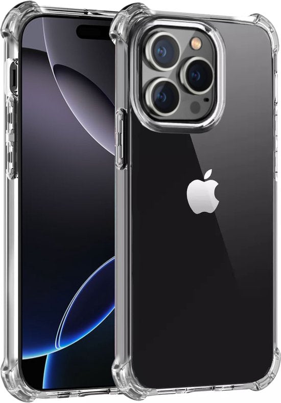 Lennexo Anti-Shock Hoesje Geschikt Voor iPhone 16 Pro