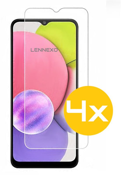 Lennexo Tempered Glass Screenprotector Geschikt Voor Samsung Galaxy A13