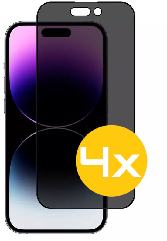 Lennexo privacy screenprotector voor iPhone 14 Pro