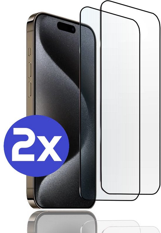 Armordrop Full Guard screenprotector voor iPhone 15 Pro