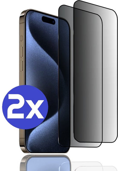 ArmorDrop privacy screenprotector iPhone 15 Pro Max