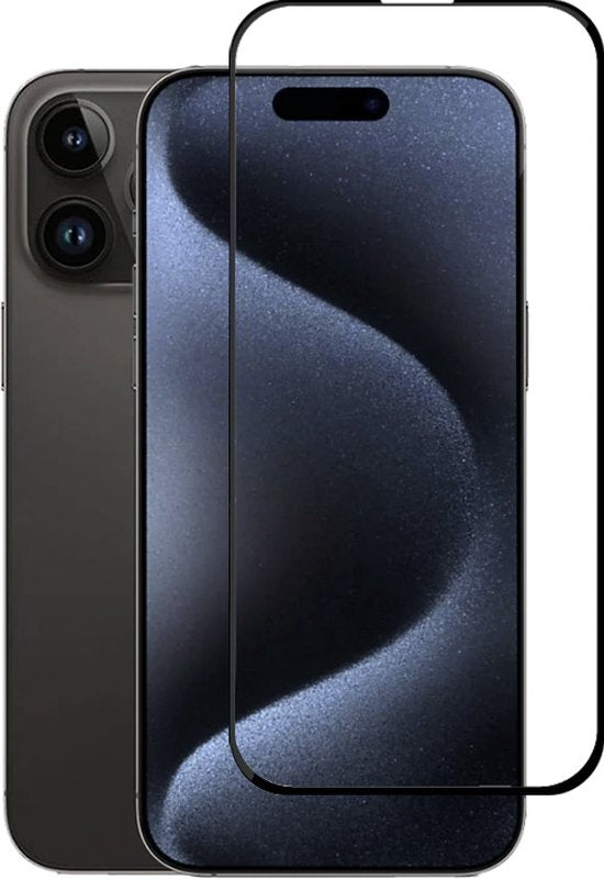 Lennexo Full Cover screenprotector voor iPhone 15 Pro Max