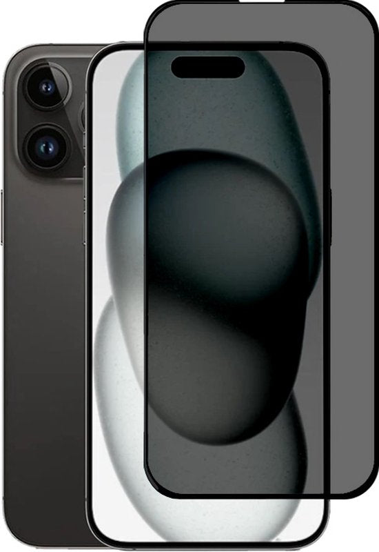 Lennexo Privacy Screenprotector voor iPhone 15