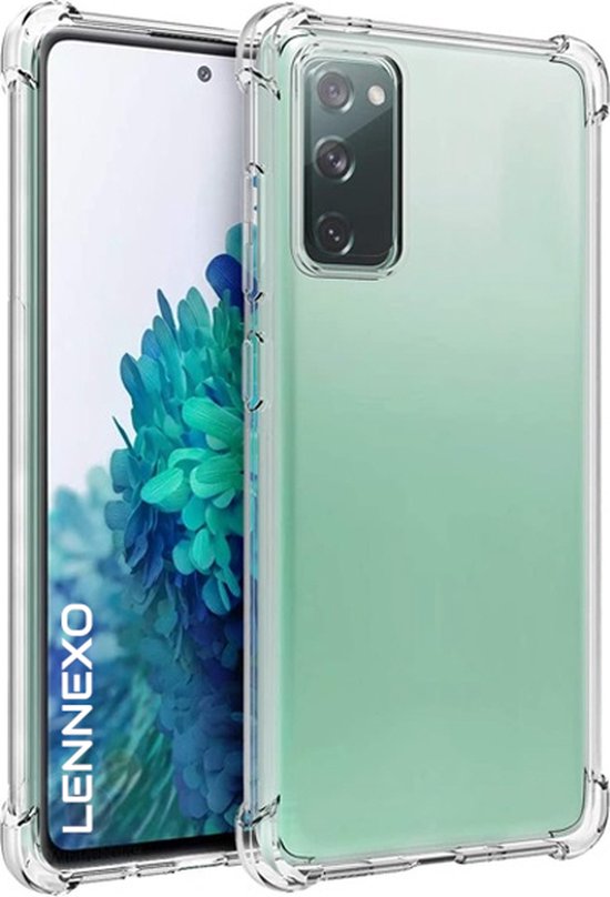 Lennexo Anti Shock Hoesje voor Samsung Galaxy S20 FE