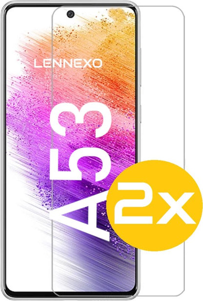 Lennexo hoesje en screenprotector voor Samsung Galaxy A53 5G