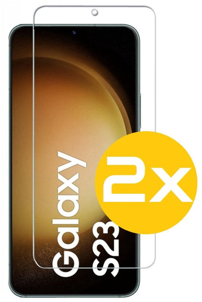 Anti-shock hoesje met screenprotector voor Samsung S23
