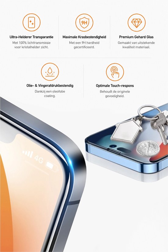 Lennexo Samsung Galaxy A14 screenprotector