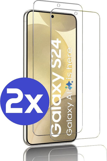 Armordrop glazen screenprotector voor Samsung S24