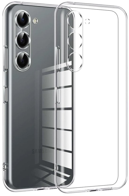 Lennexo Samsung Galaxy S24 FE transparant hoesje
