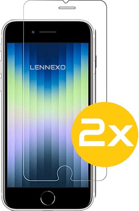 Lennexo iPhone SE hoesje en screenprotector