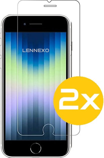 Lennexo iPhone SE hoesje en screenprotector