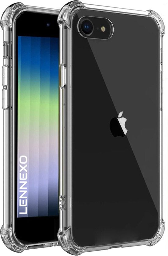 Lennexo Anti Shock Hoesje Voor iPhone SE