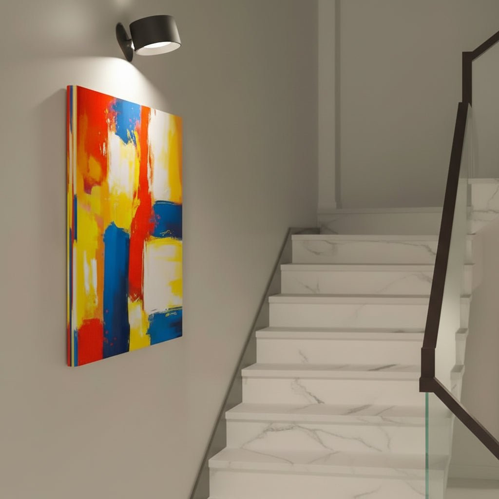 GLOW360 draadloze draaibare LED wandlamp