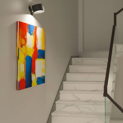 GLOW360 draadloze draaibare LED wandlamp