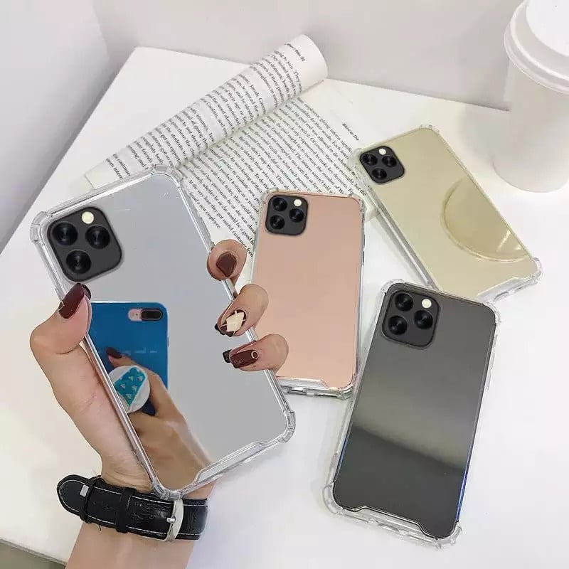 iPhone 11 TPU Air Cushion Spiegel Hoesje