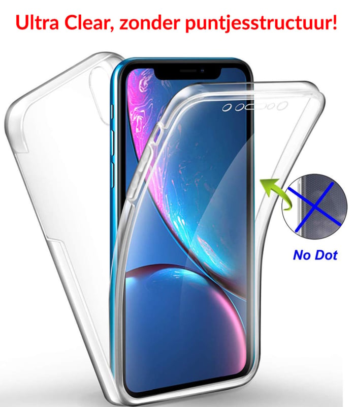 iPhone X / Xs 360° Ultra Clear hoesje