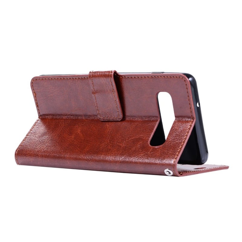Galaxy S10 Leren Portemonnee Hoesje