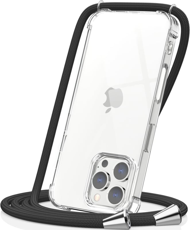 iPhone 16 Pro Max Crossbody TPU Hoesje
