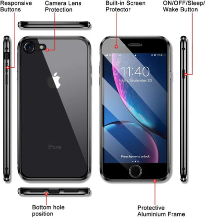 iPhone 7 / 8 / SE 360° magnetisch hoesje