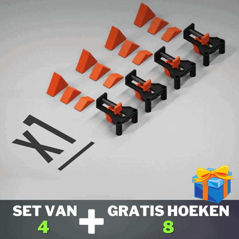 Clamp it hoekklemmen set