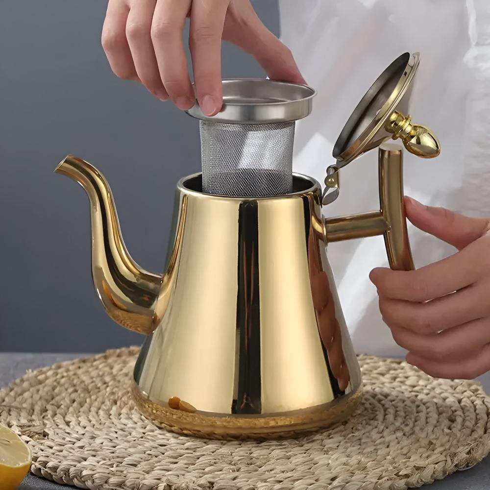 RVS Fluitketel Waterkoker met Ingebouwd Filter