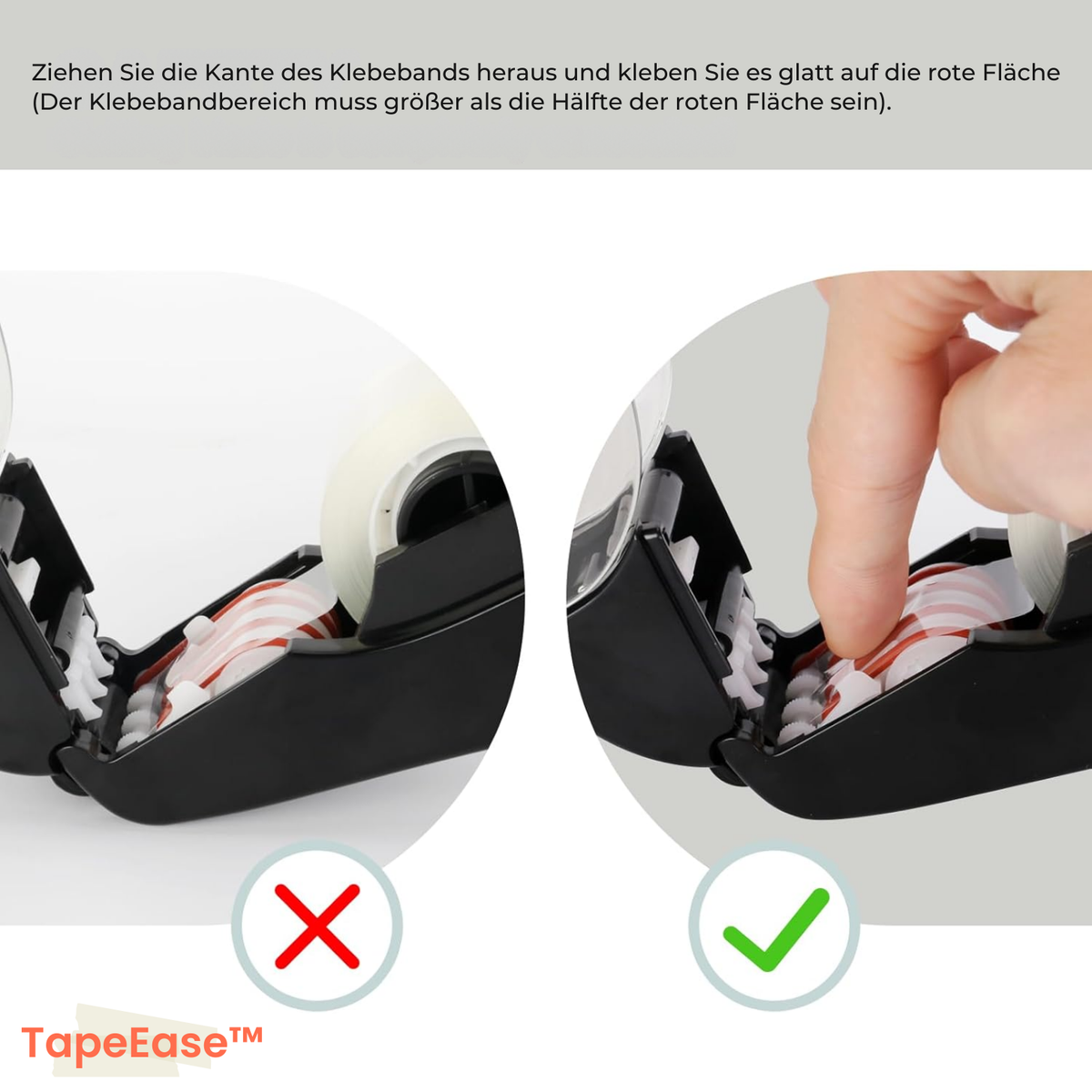 EasyTape automatische plakbandhouder