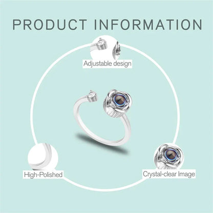 MemoraRing gepersonaliseerde fotoring
