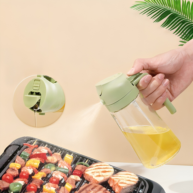 OilLux 2-in-1 oliedispenser en oliespuit