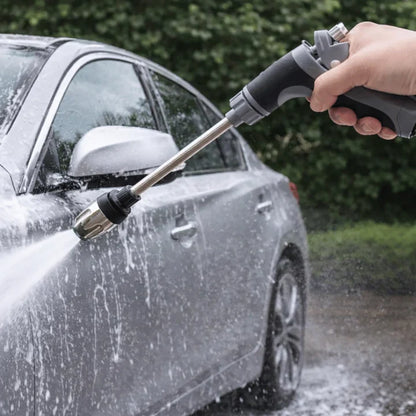 Turbowasher hogedrukspuit voor tuinslang