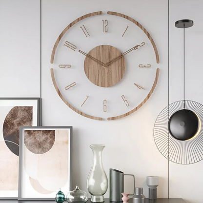 Lumio stille wandklok