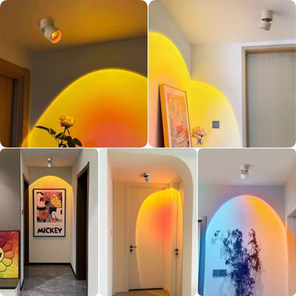 AuraLite zonsondergang plafondlamp