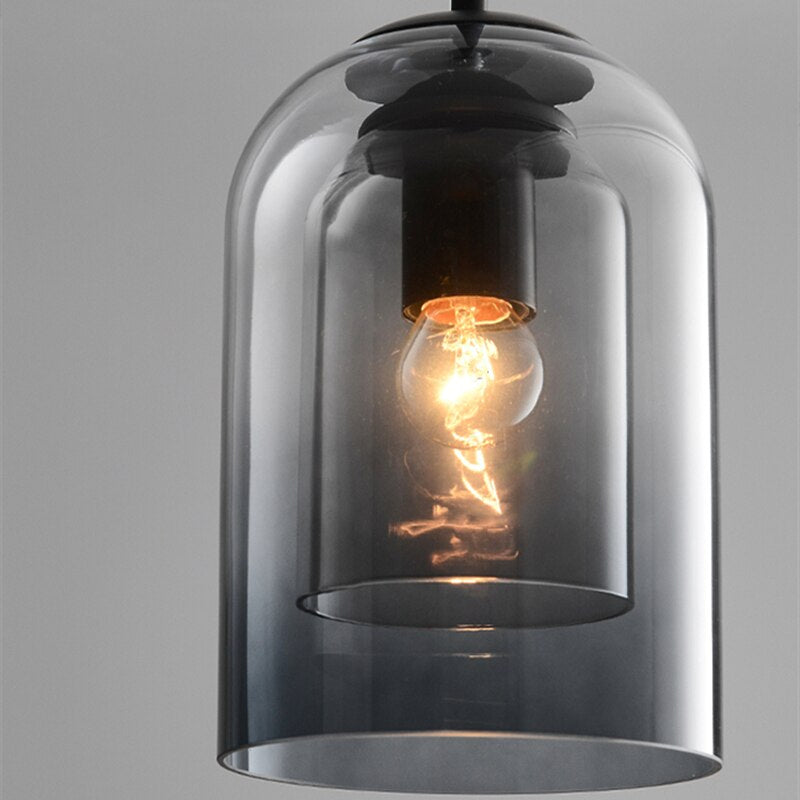 Lumio Nöro Scandinavische glazen hanglamp