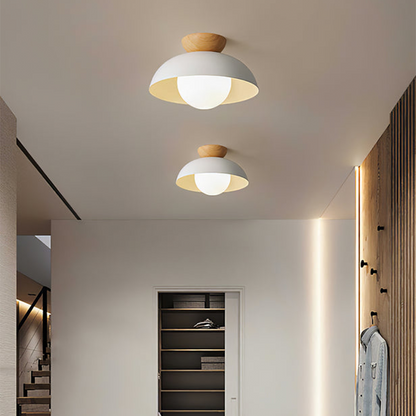 SMD Living minimalistische semi-flush plafondlamp