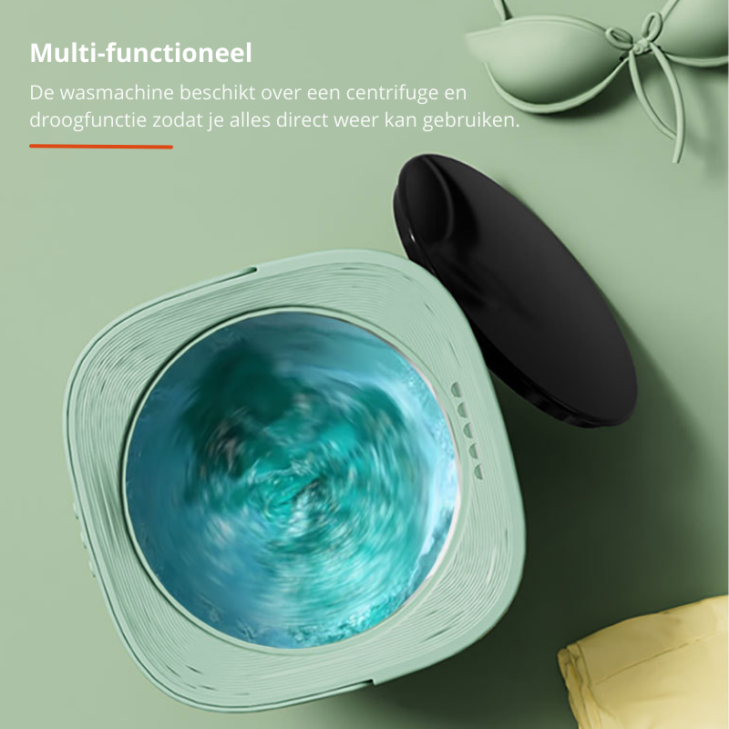 FoldaWash opvouwbare mini wasmachine