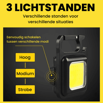 Lumi LED-werklamp sleutelhanger
