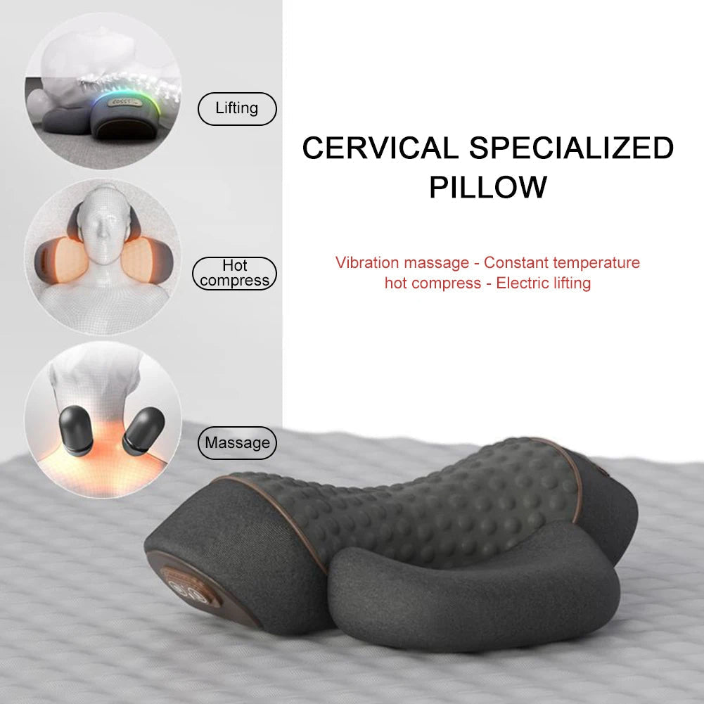 RelaxNeck ergonomisch nekmassagekussen met warmte