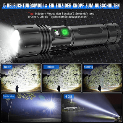 UltraBeam oplaadbare led-zaklamp