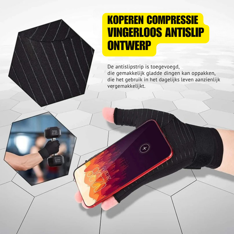 VitalEase therapeutische compressiehandschoenen